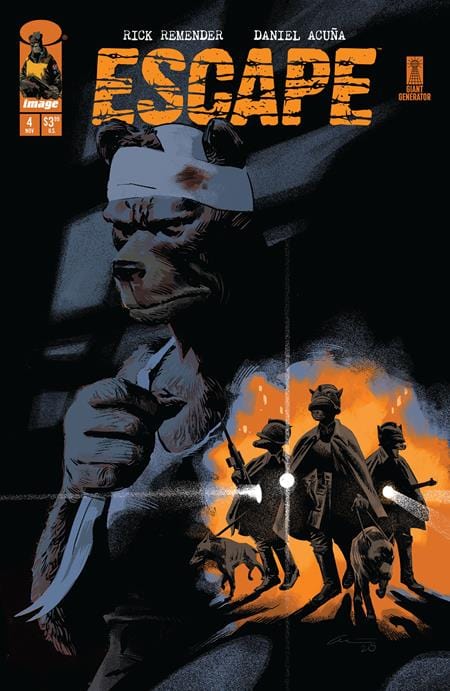 Image Comics Comic Books ESCAPE #4 CVR A DANIEL ACUNA 70985304410900411 0925IM0317