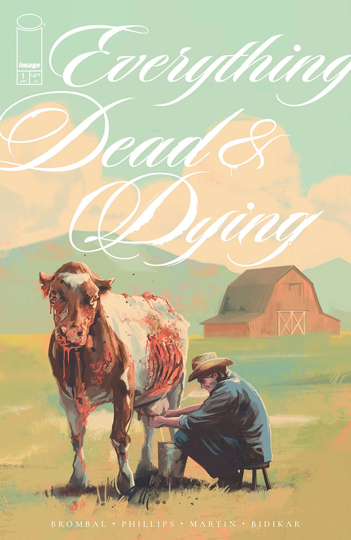 Image Comics Comic Books EVERYTHING DEAD & DYING #1 (OF 5) CVR A JACOB PHILLIPS (MR) 70985304420800111 0725IM277