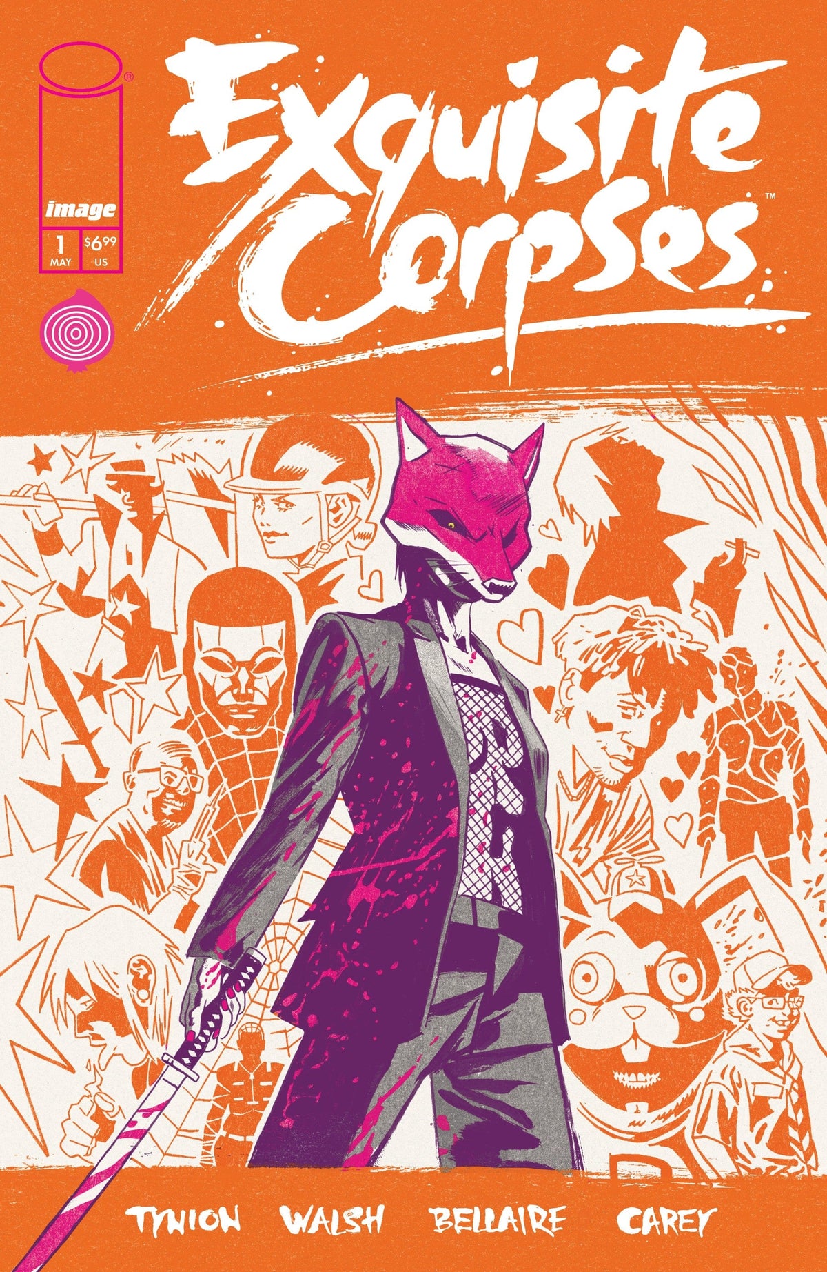 Image Comics Comic Books EXQUISITE CORPSES #1 CVR C MICHAEL WALSH POLYBAGGED VAR (MR) 70985304313300131 0325IM249