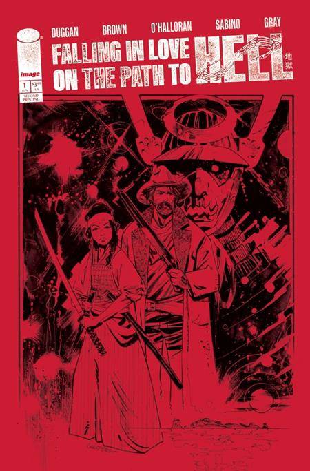 IMAGE COMICS Comic Books FALLING IN LOVE ON PATH TO HELL #1 2ND PTG 70985303979200112