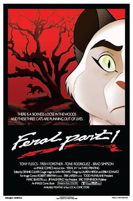 Image Comics Comic Books FERAL #1 3RD PTG 70985303949500113 MAR247448