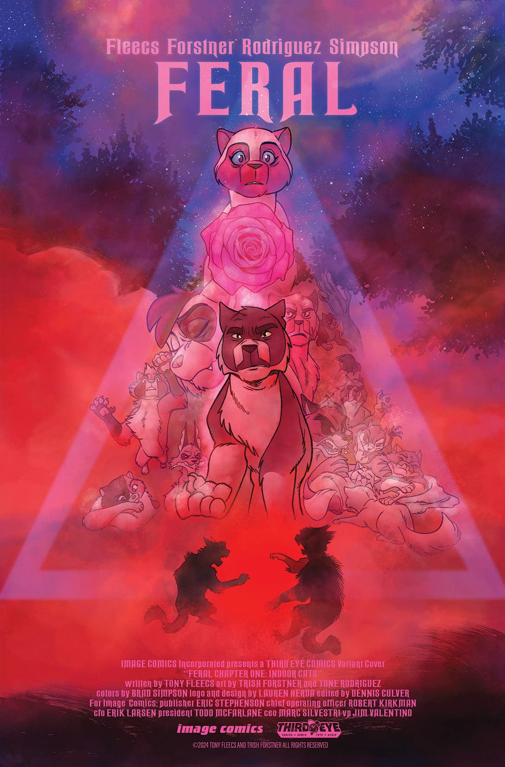 Image Comics Comic Books Feral #1 Third Eye Comics "Mandy" Homage Exclusive 70985303993800181 TE-FERAL-MANDYEXCLUSIVE