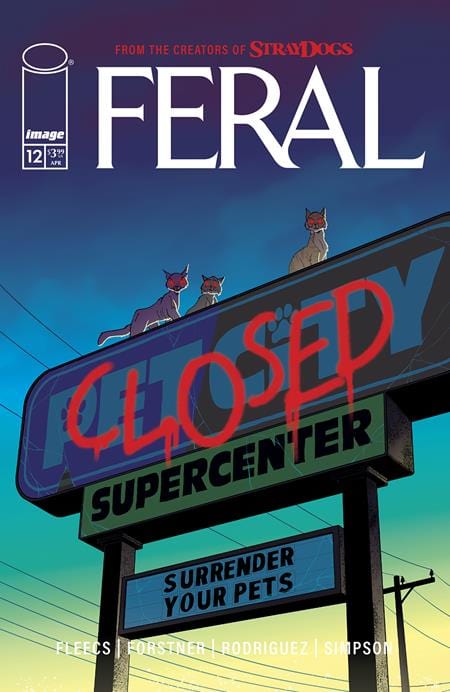 Image Comics Comic Books FERAL #12 CVR A TONY FLEECS & TONE RODRIGUEZ 70985303949501211 0225IM337
