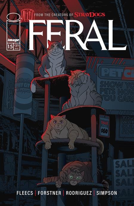 Image Comics Comic Books FERAL #15 CVR A TONY FLEECS & TRISH FORSTNER 70985303949501511 0525IM353