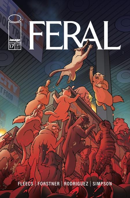 Image Comics Comic Books FERAL #17 CVR A TONY FLEECS 70985303949501711 0825IM0348