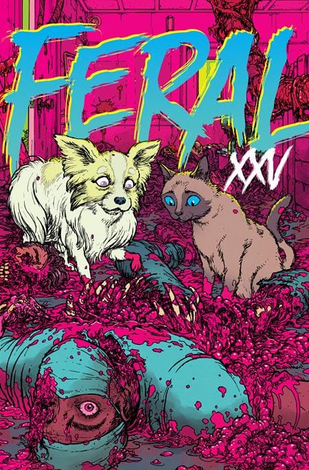 Image Comics Comic Books FERAL #25 CVR C CHRIS BURNHAM & RICO RENZI VAR 70985303949502531 0526IM0301