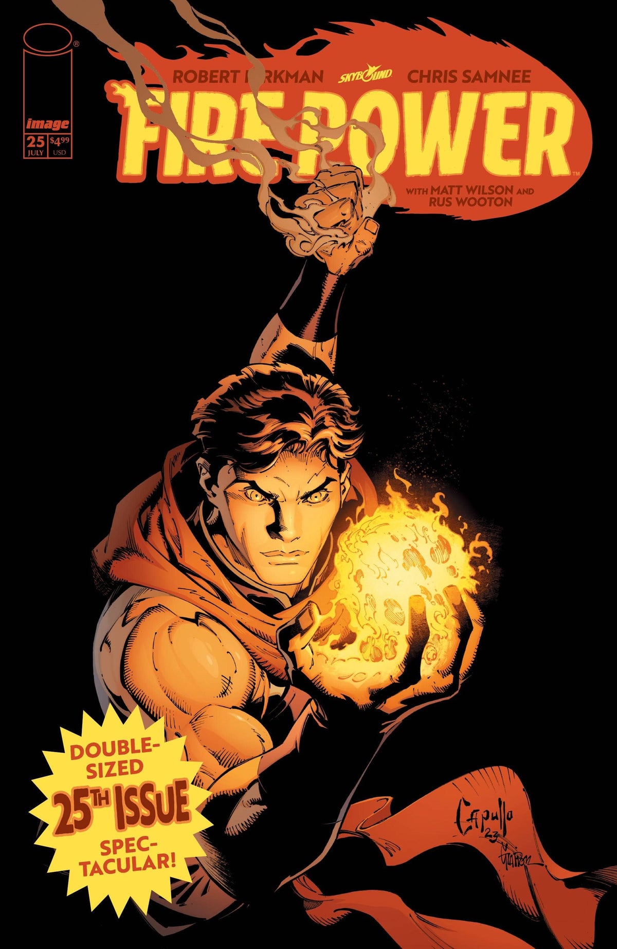 Image Comics Comic Books FIRE POWER BY KIRKMAN & SAMNEE #25 CVR B CAPULLO 70985303015702521 MAY238015