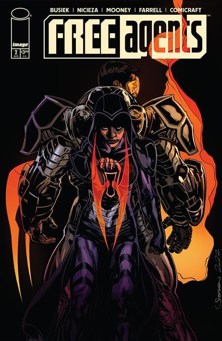 Image Comics Comic Books FREE AGENTS #2 CVR A STEPHEN MOONEY & TRIONA FARRELL 70985304038500211 0624IM294