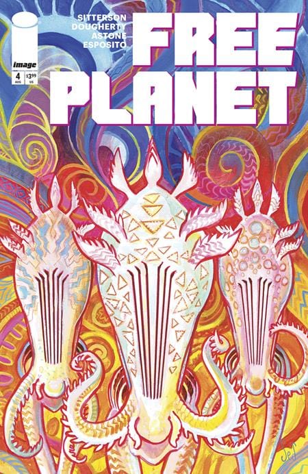 Image Comics Comic Books FREE PLANET #4 CVR B JED DOUGHERTY TENTACLES VAR 70985304314000421 0625IM304