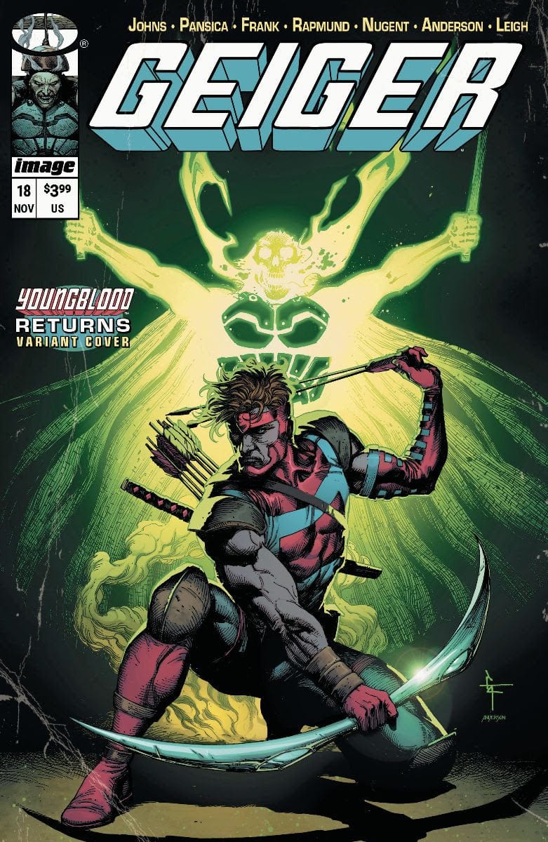 Image Comics Comic Books GEIGER #19 CVR E GARY FRANK YOUNGBLOOD TEAM UP VAR 70985303965501951 0825IM8415