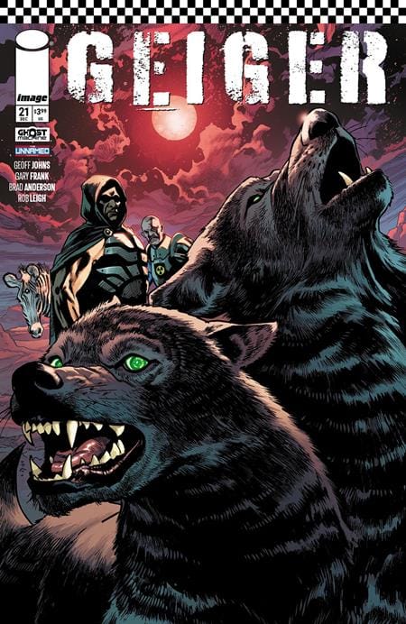 Image Comics Comic Books GEIGER #21 CVR B BRYAN HITCH & BRAD ANDERSON VAR 70985303965502121 1225IM0358
