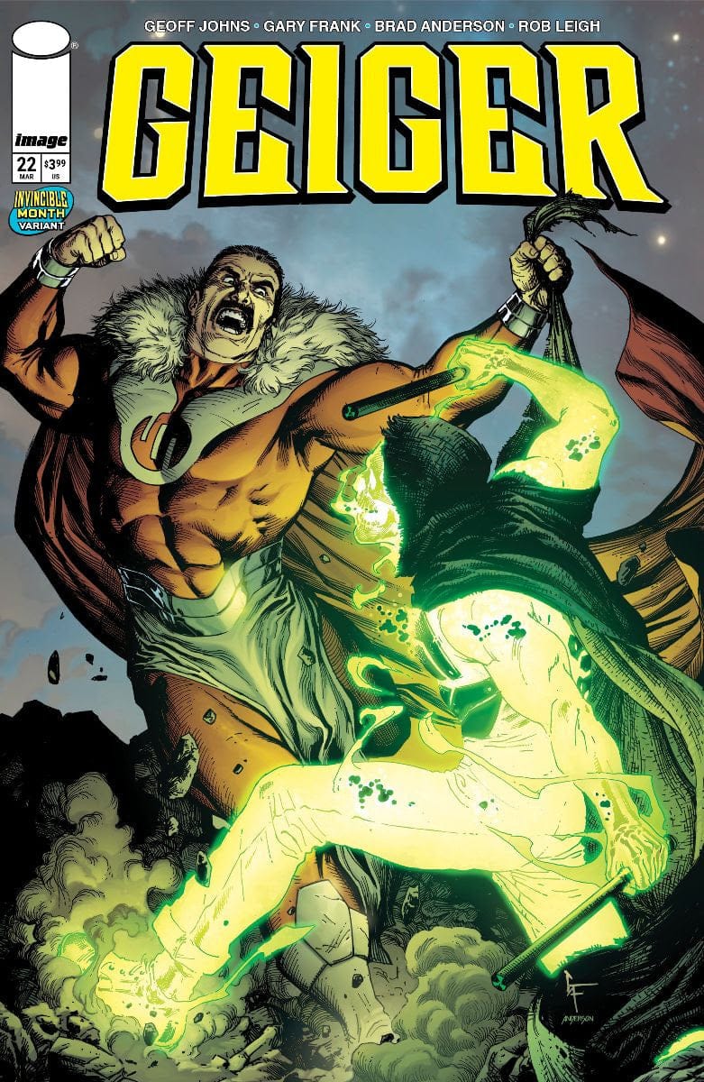 Image Comics Comic Books GEIGER #22 CVR D GARY FRANK & BRAD ANDERSON INVINCIBLE TEAM UP VAR 70985303965502241 0126IM8047