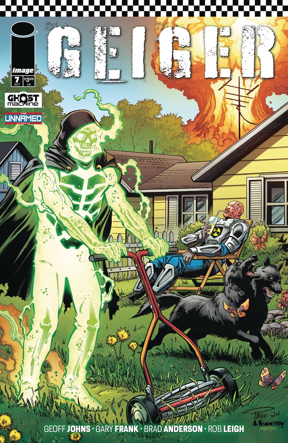 Image Comics Comic Books GEIGER #7 (2024) CVR B PAUL PELLETIER & DREW HENNESSY VAR '70985303965500721 0824IM383
