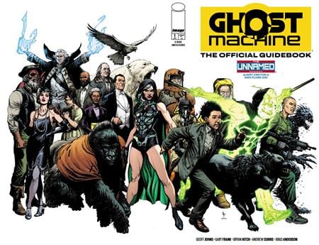 Image Comics Comic Books GHOST MACHINE THE OFFICIAL GUIDEBOOK #1 (OF 5) CVR A GARY FRANK & BRAD ANDERSON WRAPAROUND 70985304673800111 0226IM0314