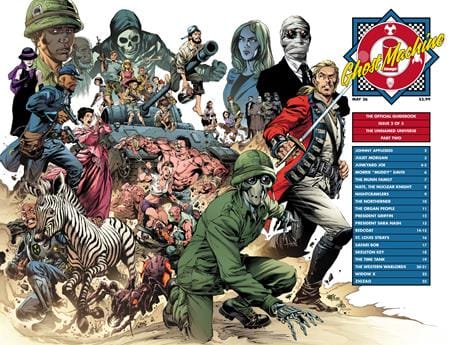 Image Comics Comic Books GHOST MACHINE THE OFFICIAL GUIDEBOOK #2 (OF 5) CVR C IVAN REIS & DANNY MIKI WRAPAROUND VAR 70985304673800231 0326IM0338