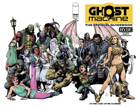 Image Comics Comic Books GHOST MACHINE THE OFFICIAL GUIDEBOOK #5 (OF 5) CVR A GARY FRANK & BRAD ANDERSON WRAPAROUND (Release Date: 08/05/2026) 0626IM0347