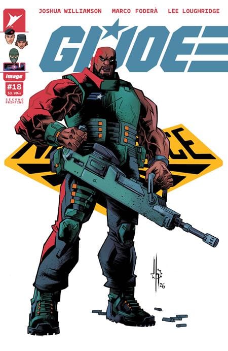 Image Comics Comic Books GI JOE #18 2ND PTG CVR A JASON HOWARD 70985304167201812 0526IM8556