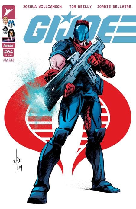 Image Comics Comic Books GI JOE #4 2ND PTG CVR B HOWARD GI JOE CVR 70985304167200422 0125IM847