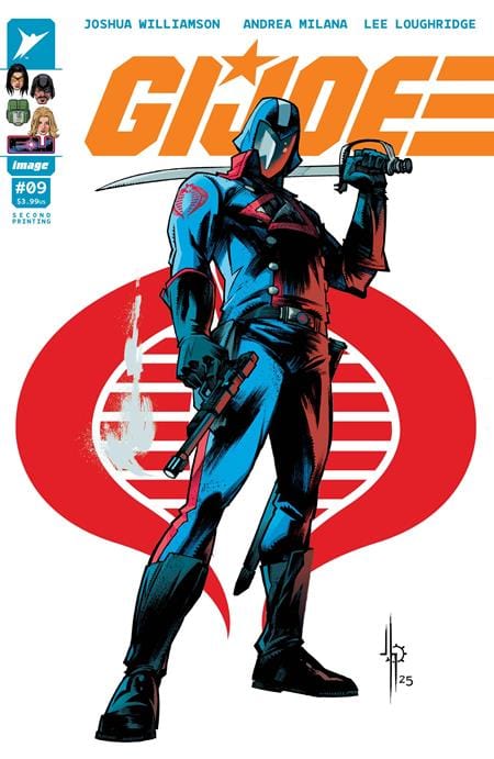 Image Comics Comic Books GI JOE #9 2ND PTG 70985304167200912 0725IM1689