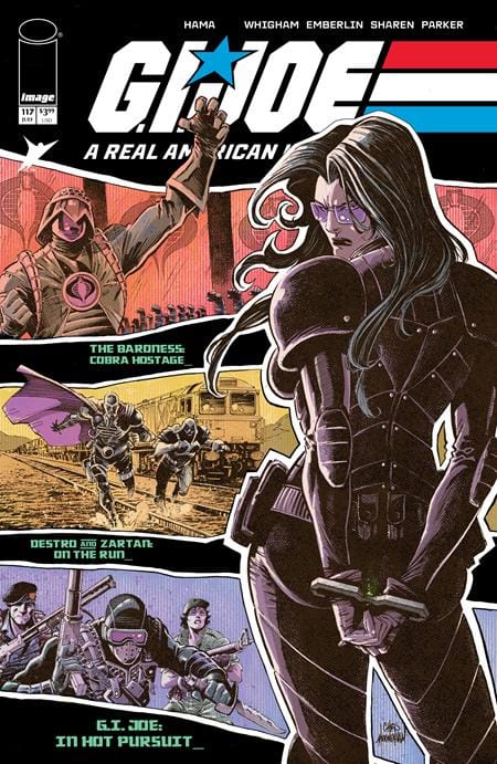 Image Comics Comic Books GI JOE A REAL AMERICAN HERO #117 HAMA FILES EDITION CVR B CHRIS MOONEYHAM VAR 70985304790200121 0526IM0361