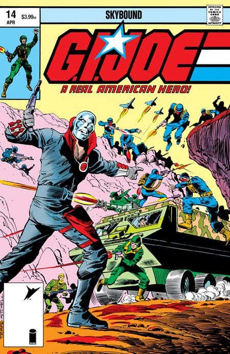 Image Comics Comic Books GI JOE A REAL AMERICAN HERO #14 HAMA FILES EDITION CVR A HERB TRIMPE & STEVE MITCHELL 70985304633200111 0226IM0402