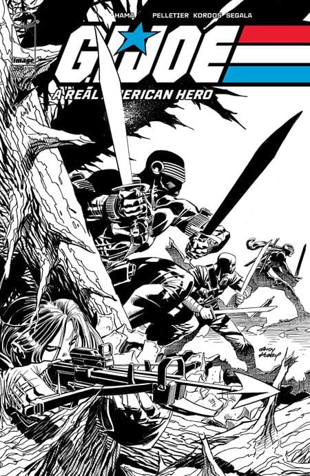 Image Comics Comic Books GI JOE A REAL AMERICAN HERO #309 CVR B ANDY KUBERT B&W VAR 70985303878830921 0624IM298