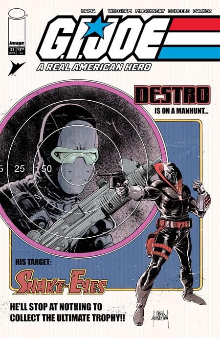Image Comics Comic Books GI JOE A REAL AMERICAN HERO #31 HAMA FILES EDITION CVR B CHRIS MOONEYHAM VAR 70985304714800121 0426IM0371