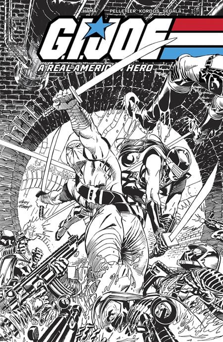 Image Comics Comic Books GI JOE A REAL AMERICAN HERO #318 CVR B ANDY KUBERT B&W VAR 70985303878831821 0525IM365