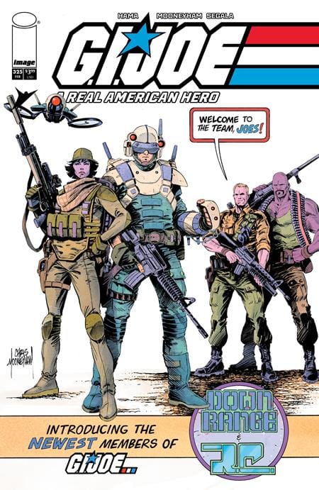 Image Comics Comic Books GI JOE A REAL AMERICAN HERO #325 CVR E CHRIS MOONEYHAM NEW JOE VAR 70985303878832551 1225IM0355