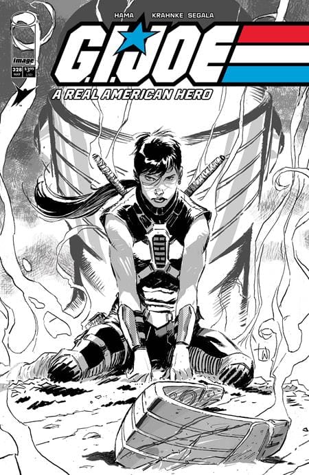 Image Comics Comic Books GI JOE A REAL AMERICAN HERO #328 CVR B LEE WEEKS B&W VAR 70985303878832821 0326IM0334