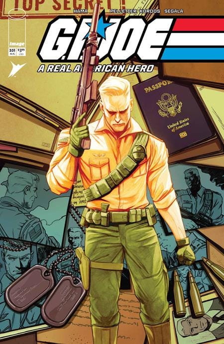 Image Comics Comic Books GI JOE A REAL AMERICAN HERO #331 CVR C NIMIT MALAVIA SECRET DOSSIER VAR (Release Date: 08/12/2026) 0626IM0343