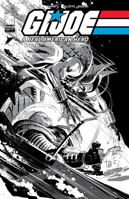 Image Comics Comic Books GI JOE A REAL AMERICAN HERO #332 CVR B LEE WEEKS B&W VAR (Release Date: 09/09/2026) 70985303878833221 0726IM0446