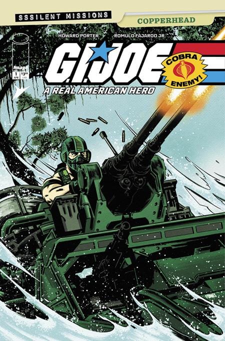 Image Comics Comic Books GI JOE A REAL AMERICAN HERO SSSILENT MISSIONS COPPERHEAD #1 (ONE SHOT) CVR B JORGE FORNES VAR 70985304625700121 0226IM0342