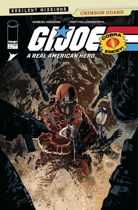 Image Comics Comic Books GI JOE A REAL AMERICAN HERO SSSILENT MISSIONS CRIMSON GUARD #1 (ONE SHOT) CVR A GABRIEL HARDMAN 70985304626400111 0226IM0345