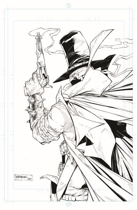 Image Comics Comic Books GUNSLINGER SPAWN #56 CVR B CARLO BARBERI RAW ART VAR 70985303221205621 0526IM0376