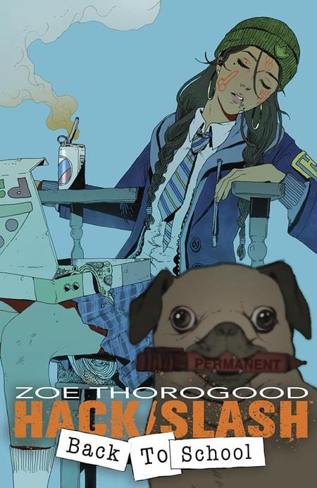 Image Comics Comic Books HACK SLASH BACK TO SCHOOL #4 (OF 4) CVR A ZOE THOROGOOD 70985303855900411 1123IM286