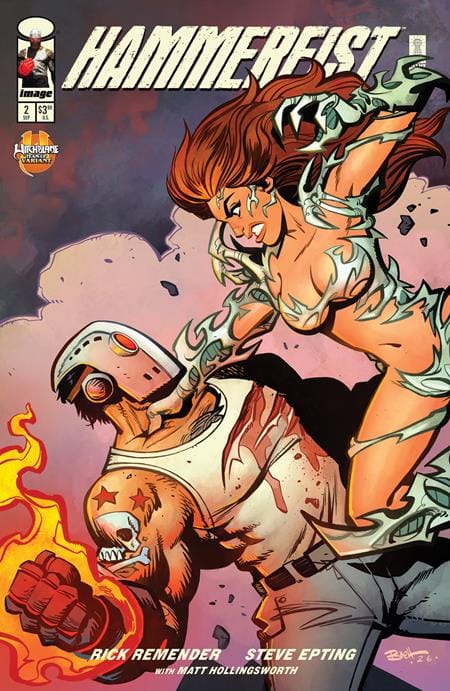 Image Comics Comic Books HAMMERFIST #2 CVR C BRETT PARSON WITCHBLADE TEAM UP VAR (MR) (Release Date: 09/30/2026) 70985304826800231 0726IM0461