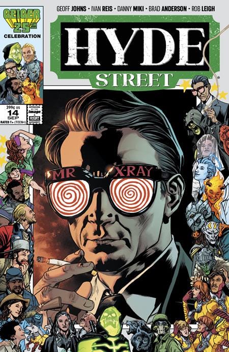 Image Comics Comic Books HYDE STREET #14 CVR C BRYAN HITCH & BRAD ANDERSON GEIGER #25 ANNIVERSARY VAR (Release Date: 09/30/2026) 70985304127601431 0726IM0468