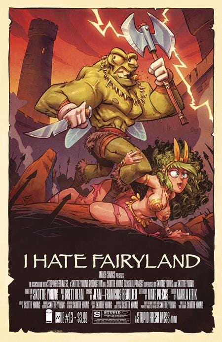 Image Comics Comic Books I HATE FAIRYLAND (2022) #13 CVR A BRETT BEAN (MR) 70985303625801311 0224IM277
