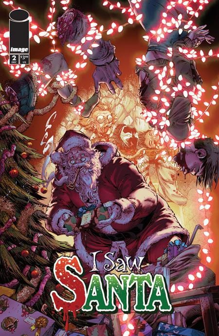 Image Comics Comic Books I SAW SANTA A SPAWN UNIVERSE CHRISTMAS STORY #2 (OF 2) CVR A BRETT BOOTH 70985304514400211 1025IM0380