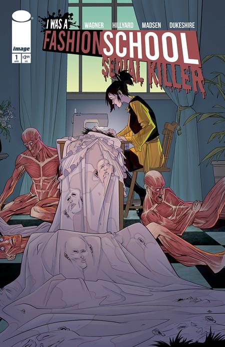 Image Comics Comic Books I WAS A FASHION SCHOOL SERIAL KILLER #1 (OF 5) CVR A DANIEL HILLYARD & MICHELLE MADSEN BLOOD STITCHES (MR) 70985304285300111 0225IM302