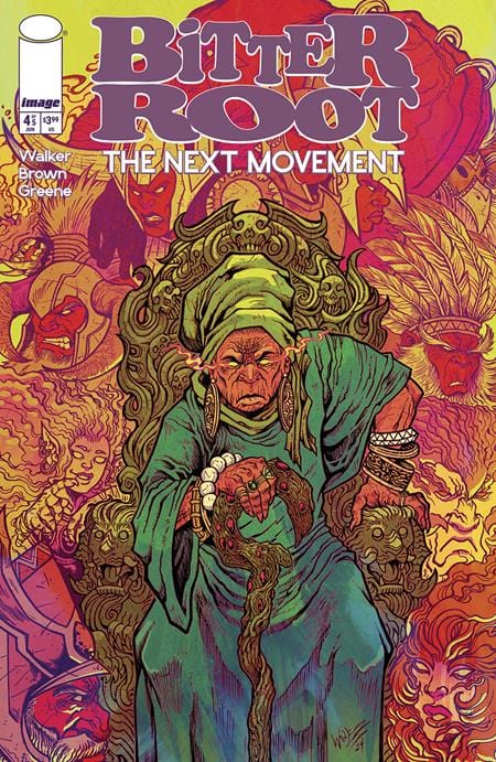 Image Comics Comic Books > Incentives BITTER ROOT THE NEXT MOVEMENT #4 (OF 5) CVR B INC 1:10 MARIA WOLF VAR (MR) 70985304276100421 0425IM307