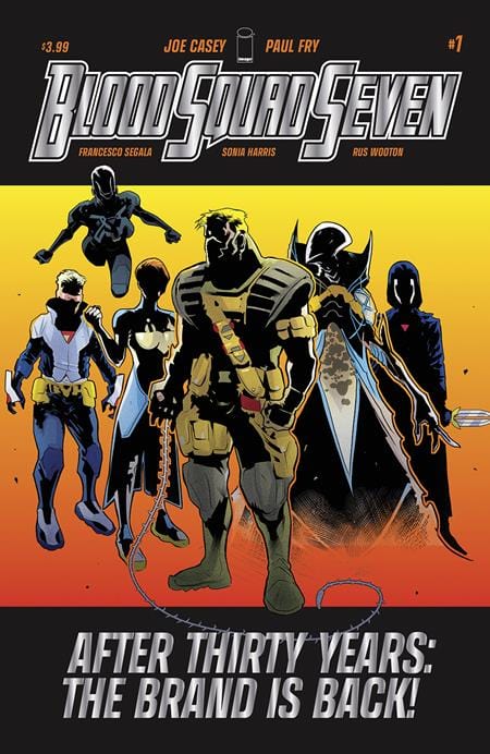 Image Comics Comic Books > Incentives BLOOD SQUAD SEVEN #1 CVR E INC 1:50 PAUL FRY VAR '70985303977800151 0324IM165