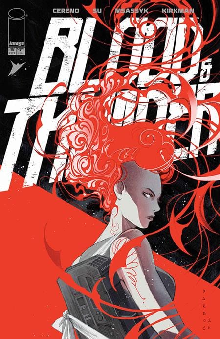 Image Comics Comic Books > Incentives BLOOD & THUNDER #18 CVR C INC 1:10 KAREN S DARBOE VAR (MR) (Release Date: 10/14/2026) 70985304317101831 0826IM0358