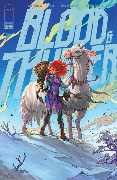 Image Comics Comic Books > Incentives BLOOD & THUNDER #7 CVR C INC 1:10 HAINING VAR (MR) 70985304317100731 0925IM0293
