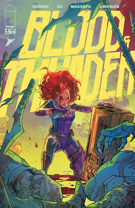 Image Comics Comic Books > Incentives BLOOD & THUNDER #9 CVR C INC 1:10 HAINING VAR (MR) 70985304317100931 1125IM0258