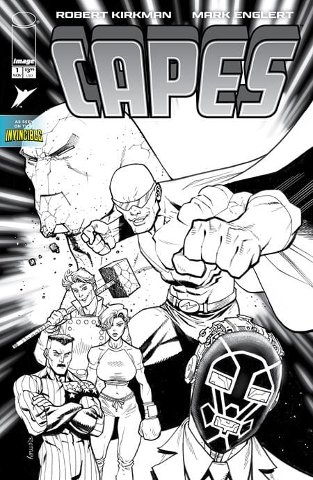Image Comics Comic Books > Incentives CAPES #1 CVR E INC 1:50 RYAN OTTLEY VAR 70985304498700151 0925IM0264