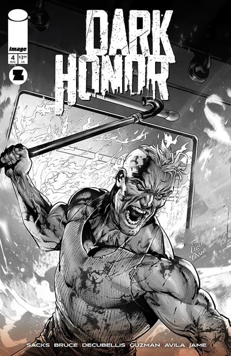 Image Comics Comic Books > Incentives DARK HONOR #4 (OF 5) CVR B INC 1:10 FICO OSSIO B&W VAR 70985304315700421 0625IM289