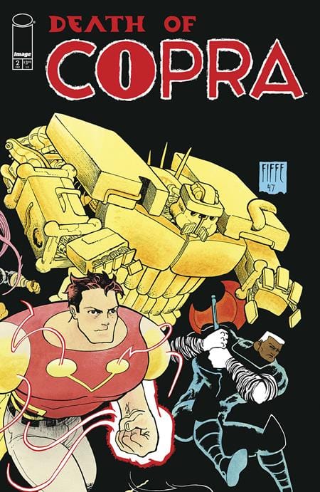 Image Comics Comic Books > Incentives DEATH OF COPRA #2 (OF 4) CVR C INC 1:15 MICHEL FIFFE BLACK CONNECTING VAR (MR) 70985304228000231 1224IM261
