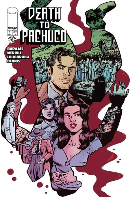 Image Comics Comic Books > Incentives DEATH TO PACHUCO #1 (OF 5) CVR I INC 1:50 DAVID LAPHAM FOIL VAR (MR) 70985304470300191 0825IM0286